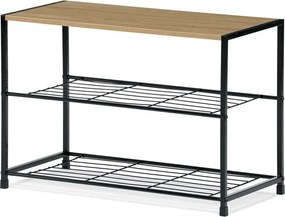 Botník, mdf, hnědá, GD-413 OAK