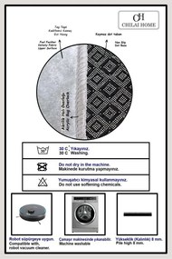 Zöld fürdőszobai kilépő 60x100 cm Aleas – Foutastic