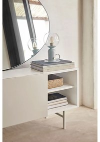 Bézs-krémszínű TV-állvány 180x56 cm Nube – Teulat