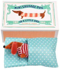 Plüssjáték Mini Sausage Dog in a Little Box – Rex London