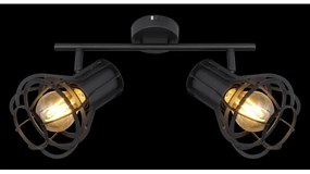 Globo 15388-2 - Spotlámpa CLASTRA 2xE27/40W/230V