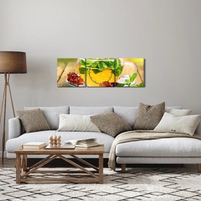 Kép - Tea (órával) (90x30 cm)