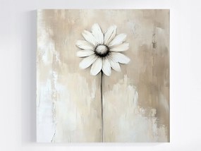 Vászonkép Canvas Természet Virág Margaréta Kert Boho Scandi 40x40