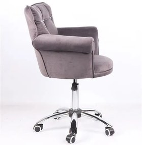 HR804CK Grafit modern velúr szék