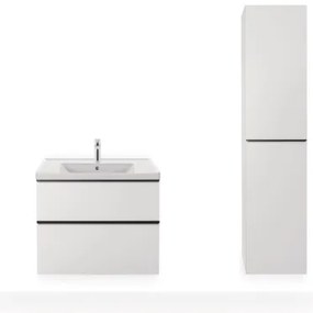 Duravit 2367800000 - Falra szerelhető D-NEO mosdó 80x48 cm, kerámia, fényes fehér