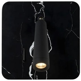 Lucide 77282/03/30 - LED Fali spotlámpa OREGON LED/4W/230V USB fekete