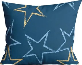 Mikroflanel párnahuzat STARMISS 40x50 cm, sötétkék