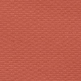 terrakotta behúzható oldalsó napellenző 160 x 600 cm