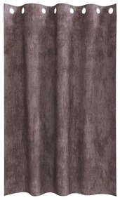 Velúr Függönyök 2 db Szemfüggöny Barna 175x140 cm