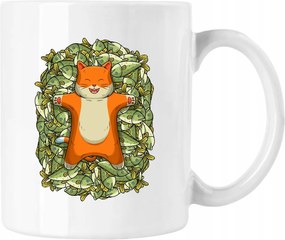 Bögre Boldog Cica Fehér 330ml