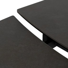 Bővíthető étkezőasztal hosszabbító asztallappal 90x180 cm Rocía – Ixia