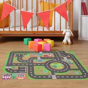 Travel öntapadós, vinil padlómatrica gyerekeknek - Ambiance