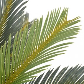 zöld, cserepes mű cycas-pálma 90 cm