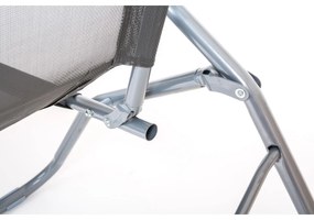 Happy Green Strandliege anthrazit, 142 x 60 x 96cm