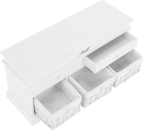 Lóca rakodótérrel, fehér, BLANCO SY1232