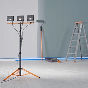 LED-reflektor állvánnyal 3xLED/50W/230V 4500K IP65 fekete/narancssárga