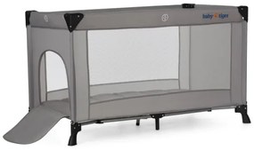 KINDERKRAFT - Utazó kiságy Baby Tiger VIKI szürke