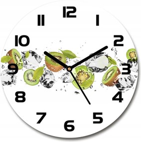 Kiwi edzett üveg falióra vízálló 30 cm