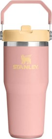 Barackszínű rozsdamentes acél termosz 410 ml IceFlow™ Flip Straw 2.0 Tumbler Peach Rose – Stanley