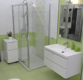 Hüppe Next oldalsó paraván a zuhanyajtóhoz 80 cm 140503.069.322