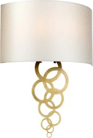 Elstead Lighting Curtis CURTIS-LARGE-AB Fali lámpa 2x60W/E27