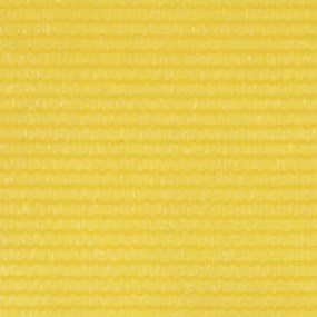 sárga HDPE erkélytakaró 75 x 600 cm