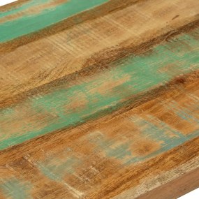 tömör újrahasznosított fa tálalóasztal 110x35x75 cm