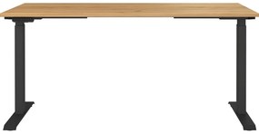 Íróasztal elektromosan állítható magassággal 80x160 cm Jet – Germania