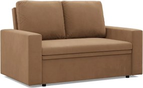 Zeus kanapé, szövet anyag, hab töltet, egyenes kartámasz, barna