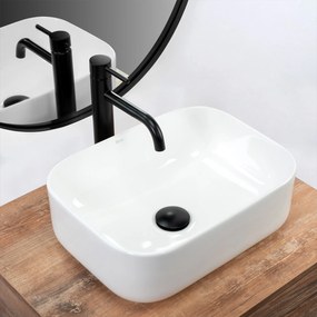 Pultos mosdókagyló Rea Demi Mini White