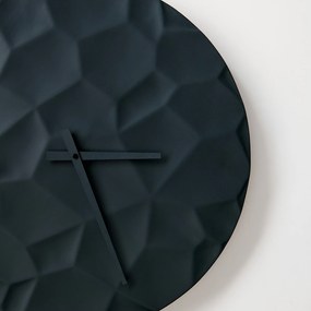 ODLITO Beton falióra Holdkráter – grafit (fekete) – 50 cm – fekete mutatók