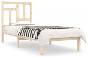 tömör fenyőfa ágykeret matrac nélkül 90 x 190 cm