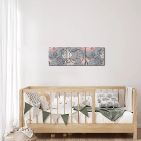 Kép - Rózsák (órával) (90x30 cm)