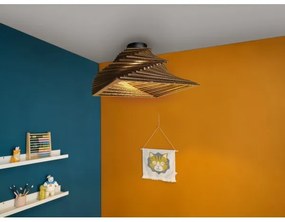 Ledvance - Mennyezeti lámpa DECOR CARDBOARD 1xE27/15W/230V 40x40 cm