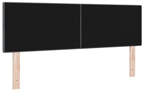 Fejtámla Gombos Párnázott Sötétszürke 140 cm Bársony