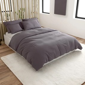 Pamut ágyneműhuzat STANDO szürke hotelzsebes Ágyneműhuzat mérete: 70 x 90 cm | 140 x 200 cm