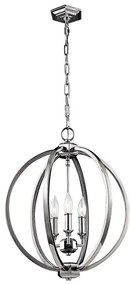 Feiss FE-CORINNE-3P-M - Csillár láncon CORINNE 3xE14/60W/230V