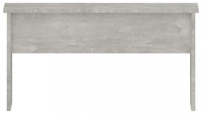 betonszürke szerelt fa dohányzóasztal 80 x 50,5 x 41,5 cm