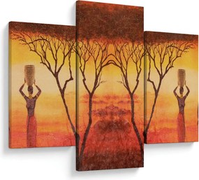 Kép - afrikai szavanna (90x60 cm)