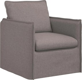 vidaXL Kanapé Tópszínű 195 x 82 x 85 cm szövet