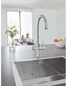 GROHE 31455001 - BLUE HOME mosogató csaptelep, fényes króm