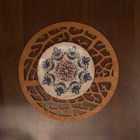 Tálca, dió, 36×36 cm – TR790PYN1103