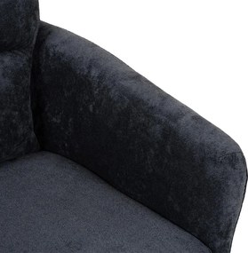 AVENBERG TESSA Forgó étkezőszék szett - 2 db, sötétszürke