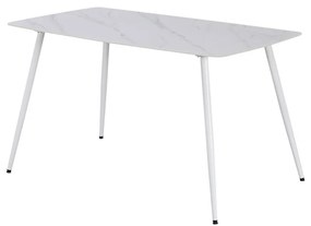 Renton 4+1 étkező garnitúra fehér-szürke