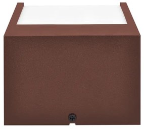 Brilagi - TERNI LED/12W/230V kültéri fali lámpatest barna IP44