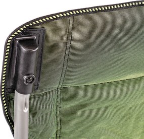 Leziter Comfort Plus karfás horgász szék pohártartóval zöld