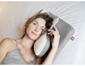 CONNECT IT CFH-6031-WH - Lyra anatómiai párna fehér/szürke