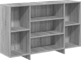 vidaXL szürke sonoma színű szerelt fa tálalószekrény 120 x 30 x 75 cm