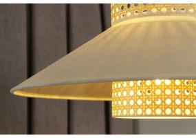 Duolla - Csillár zsinóron RIO RATTAN 1xE27/15W/230V átm. 45 cm bézs/rattan