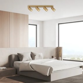 Rabalux 73078 - Spotlámpa MIRINA 4xGU10/5W/230V arany